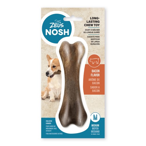 Zeus Nosh Strong Hueso - Carne&Queso M - 15cm